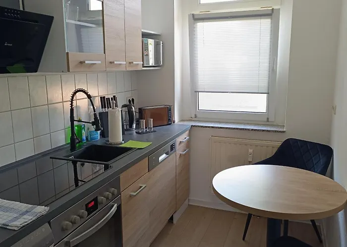 شقة Sonnen Mit Balkon, 2 Schlafzimmer Und Mehr